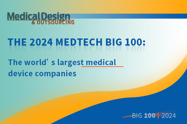 并購驅動增長&mdash;&mdash;Medical design & outsourcing 發布2024年全球醫療器械企業100強榜單